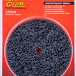 FACE OFF DISC 125MM CARDED FOR DRILL