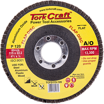 FLAP SANDING DISC 115MM 120 GRIT FLAP SANDING DISC 115MM 120 GRIT