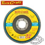FLAP DISC ROUND EDGE ZIRCONIUM 115MM 60 GRIT FLAT
