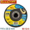 FLAP DISC ZIRCONIUM 115MM 80 GRIT FLAT
