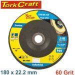 FLAP DISC ZIRCONIUM 180MM 60GRIT ANGLED