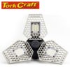 MOTION ACTIVATED CEILING TRILIGHT 3000 LUMENS
