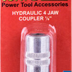 HYDRAULIC 4 JAW COUPLER 1/8' BLISTER