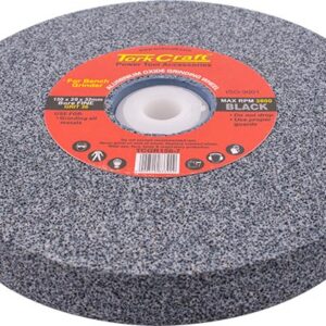 GRINDING WHEEL 150X20X32MM BLACK COARSE 36GR W/BUSHES FOR BENCH GRIN