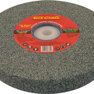 GRINDING WHEEL 150X20X32MM GREEN COARSE 36GR W/BUSHES FOR BENCH GRIN