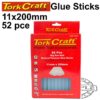 GLUE STICK 11 X 200MM 52PC 1KG HOT MELT GEN. PURPOSE EVA 18000CPS