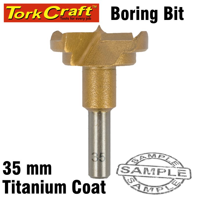 HINGE BORING BIT 35MM TITANIUM COATED HINGE BORING BIT 35MM TITANIUM COATED