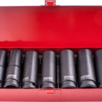 15PC 1/2' DR IMP SOCKET SET(10 - 27 + 2 X ADAPTORS 3/8X1/2 & 1/2X3/8 )