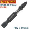 IMPACT PHIL.2 X 50MM POWER BIT 2/CARD