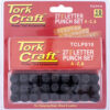 LETTER PUNCH SET 10MM (A-Z) BLACK FINISH