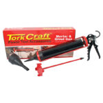 MORTAR & GROUT GUN 1000ML 310MM 2000N C/W 2 X NOZZLE & MIXER