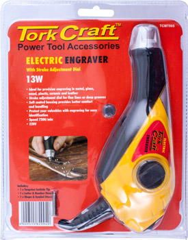TORK CRAFT ELECTRIC ENGRAVER 13W TORK CRAFT ELECTRIC ENGRAVER 13W