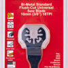 QUICK CHANGE FLUSH CUT METAL SAW BLADE 10MM(3/8')18TPI