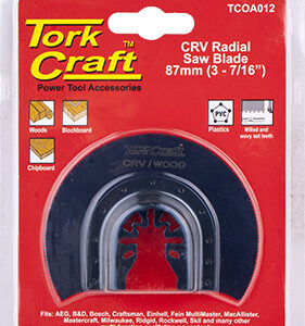 QUICK CHANGE RADIAL SAW BLADE 87MM(3-7/16') CRV