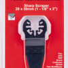 QUICK CHANGE SHARP SCRAPER 28X50MM(1-1/8'X2')