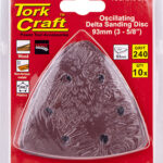 OSCILATING SANDPAPER A/O 93MM 10PC DELTA SHAPE 240GRIT