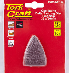 OSCILATING SANDPAPER A/O 35X50MM 10PC  FINGERTIP 120GRIT