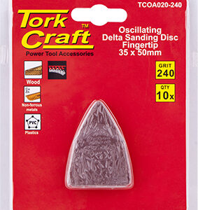 OSCILATING SANDPAPER A/O 35X50MM 10PC FINGERTIP 240GRIT