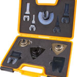 QUICK CHANGE OSCILATING ALL ROUND PURPOSE ACCESSORY SET 10PC
