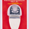 QUICK CHANGE  BASE & ARBOR 35MM D/F FINGERTIP FELT POLISHING PAD