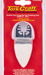 QUICK CHANGE  BASE & ARBOR 35MM D/F FINGERTIP FELT POLISHING PAD