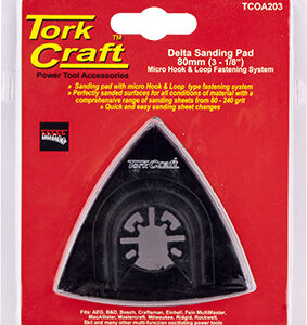 QUICK CHANGE BASE & ARBOR 80MM HOOK AND LOOP DELTA MICRO