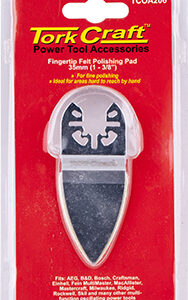 QUICK CHANGE BASE & ARBOR 35MM FINGERTIP FELT POLISHING PAD