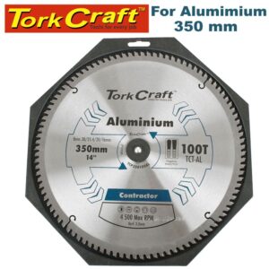 BLADE CONTRACTOR ALUM 350 X 100T TCG NEG CIRCULAR SAW TCT