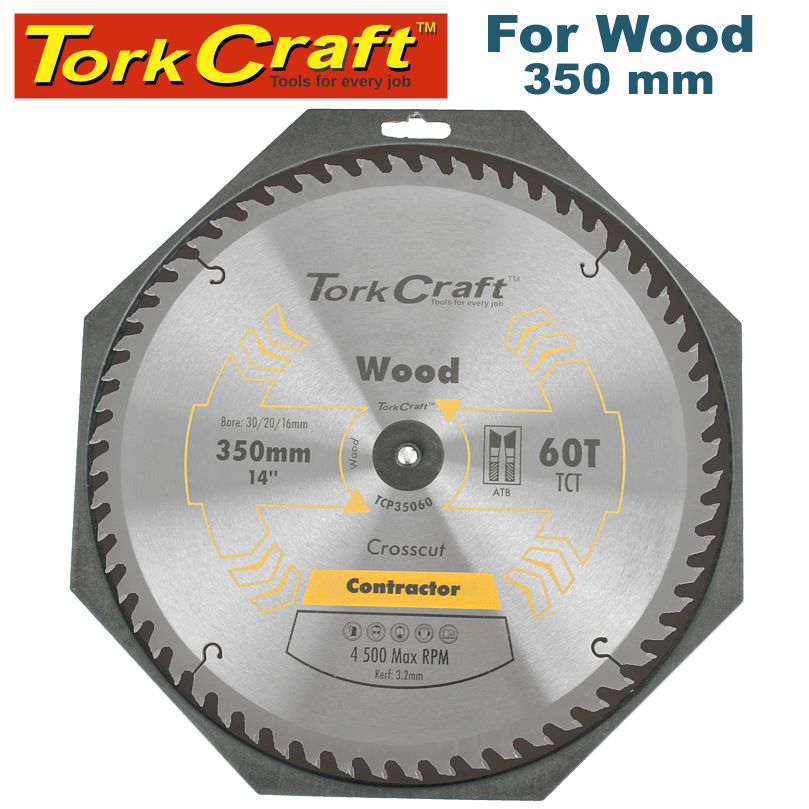 BLADE CONTRACTOR 350 X 60T 30 CIRCULAR SAW TCT BLADE CONTRACTOR 350 X 60T 30 CIRCULAR SAW TCT