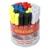 PAINT MARKER PEN 36PC BULK TUB RED/YEL/WHITE/BLACK/BLUE