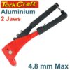 ALUMINIUM HAND RIVETER  4.8MM MAX 2 JAW