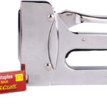 STAPLE GUN HEAVY DUTY WITH 100PC 1.2MMX8MM T50 STAPLES