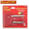 STAPLE GUN LIGHT DUTY WITH 100PC 0.7MMX8MM JT21 STAPLES