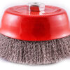 WIRE CUP BRUSH 150 X M14 CRIMPED STAINLESS STEEL TCW