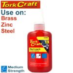 NUT LOCK MEDIUM STRENGTH FOR STD SIZED THREADS - BLUE - 50G