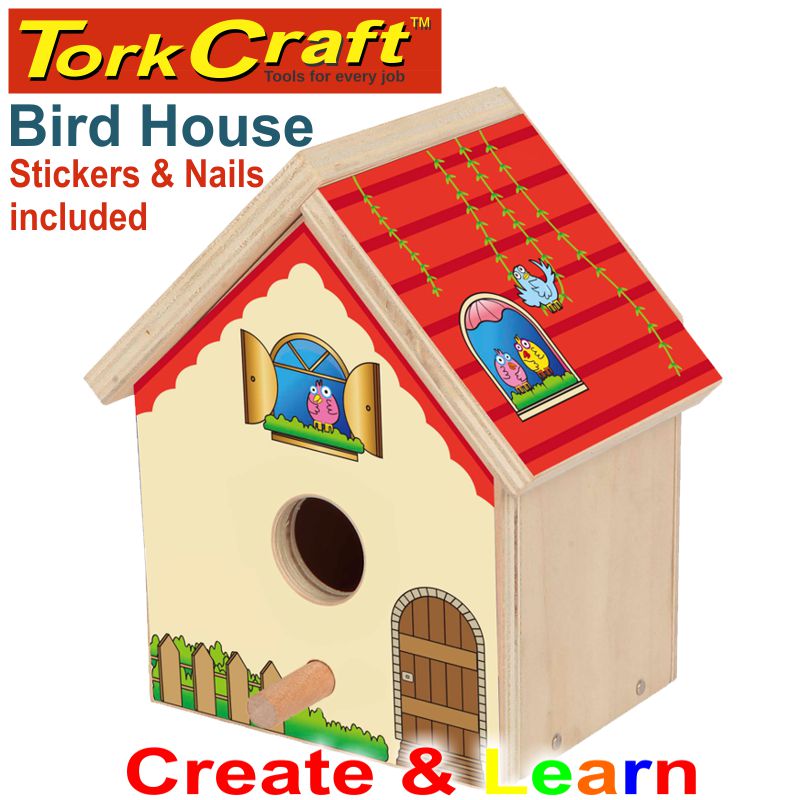 CREATE AND LEARN WOODEN BIRDHOUSE CREATE AND LEARN WOODEN BIRDHOUSE