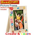 CREATE AND LEARN WOODEN PICTURE FRAME