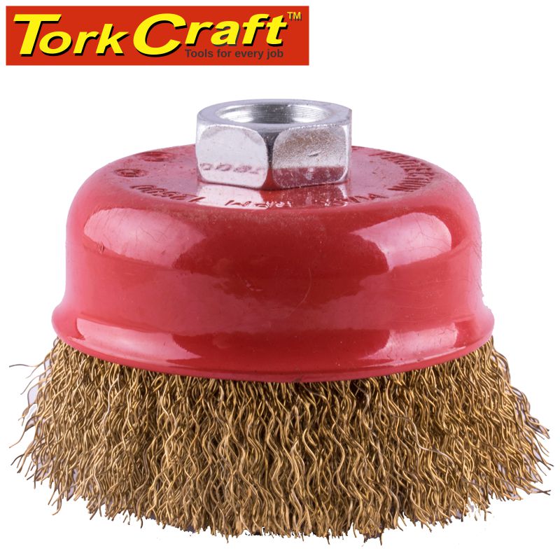 WIRE CUP BRUSH CRIMPED 75MMXM14 BULK WIRE CUP BRUSH CRIMPED 75MMXM14 BULK