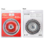 WIRE CUP BRUSH TWISTED 100MMXM14 BLISTER