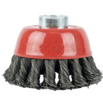 WIRE CUP BRUSH TWISTED 80MMXM14 BULK
