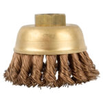 WIRE CUP BRUSH N/SPARK TWISTED 80MMXM14 BULK