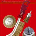WIRE BRUSH SET 4PCE WITH HAND BRUSH