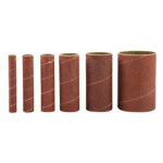 6PC SANDING SLEEVES 150 GRIT FOR SPINDLE SANDER