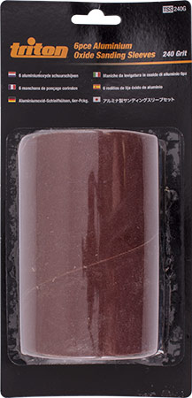 6PC SANDING SLEEVES 240 GRIT FOR SPINDLE SANDER 6PC SANDING SLEEVES 240 GRIT FOR SPINDLE SANDER