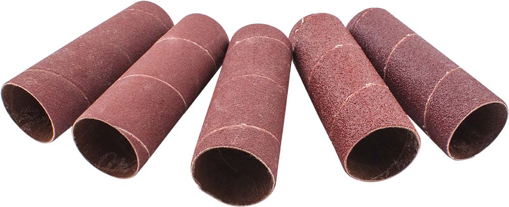 38MM SPINDLE SLEEVE 5PCE SET 60.80.100.150.240 GRIT 38MM SPINDLE SLEEVE 5PCE SET 60.80.100.150.240 GRIT
