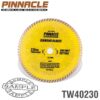 DIAMOND BLADE TURBO WAVE 230MM X 22.22 PINNACLE
