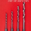 HEX SHANK DRILL BIT 4 PCE SET 2.5MM 3MM 4MM 5MM