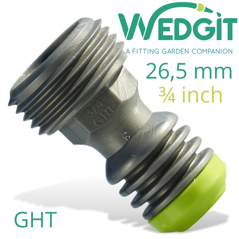 ACCESORY ADADPTOR 26.5mm (3/4' GHT) WEDGIT ACCESORY ADADPTOR 26.5mm (3/4' GHT) WEDGIT